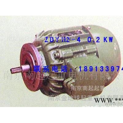 锥形转子电机 ZDY 111-4 0.2KW  起重电机  南京江陵电机图1
