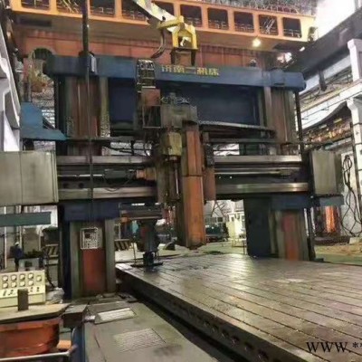 低价转让二手[济南二机4.8米龙门铣床]二手龙门铣主轴伺服电机图3