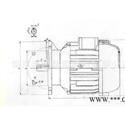 锥形制动电机  建筑电机 YEZ 160S-4 11KW 南京起重电机图3