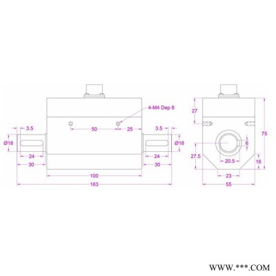 0-5V动态扭矩传感器5NM/10NM/20NM伺服电机转矩转速测量图2