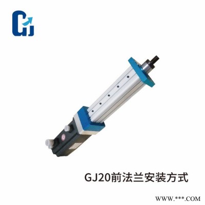 上海光剑电动缸GJ20-05 (10)（配400W伺服电机）-直线式 / 耳轴图1