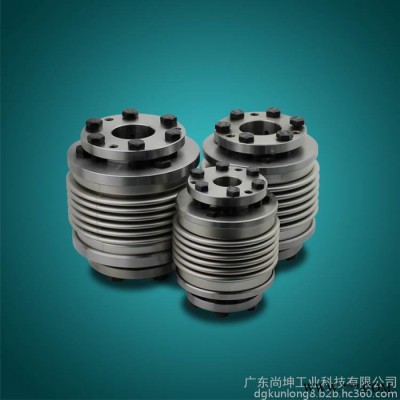 尚工牌SG7-6不锈钢大扭矩伺服步进电机丝杆连轴器,弹性波纹管胀套联轴器  波纹管联轴器