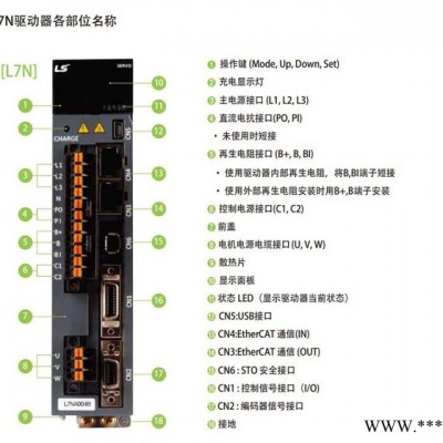 沃能 L7NA001B 交流伺服电机 伺服电机 进口电机 厂家直接代理图5