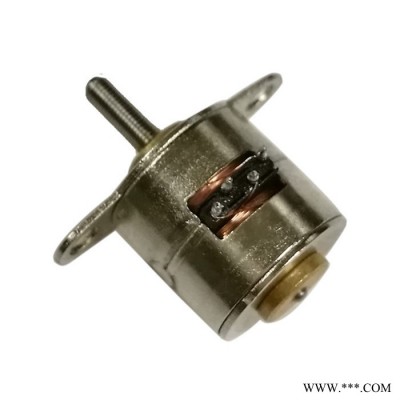 专业生产微型步进电机10by直径10mm 二相四线步进小马达带丝杆图2
