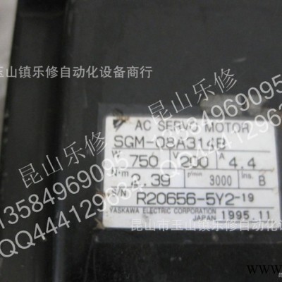 江苏苏州苏州安川伺服电机  SGM-08A314B图1
