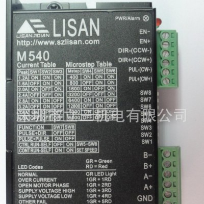 深圳立三DSP技术DM542高稳定步进电机驱动器图2