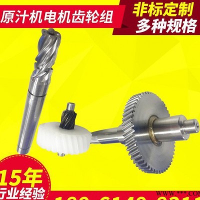 精密同步齿轮组加工 原汁机电机齿轮组 汽车小型步进电机齿轮组