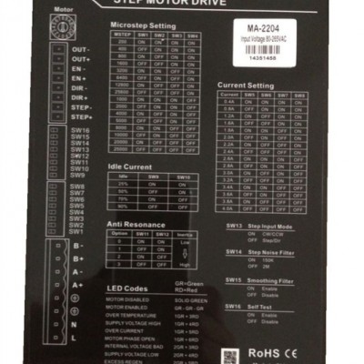 **步进电机驱动器-MA-2202 220V高压步进驱动器 交流驱动图2