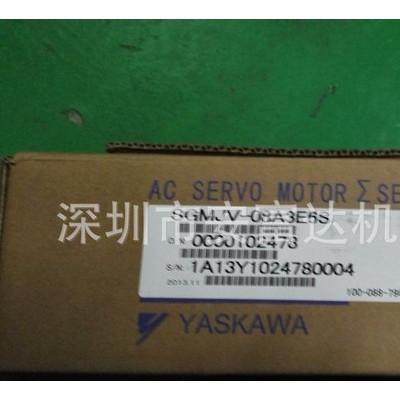 安川伺服电机SGMJV-08A3E6E全新原装 带刹车750图1