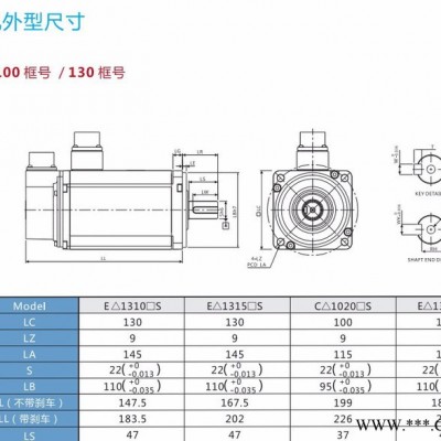 delta/台达权全新800w伺服电机ECMA-C20807R台达全系列伺服电机全系列ECMA-C20604SS图3