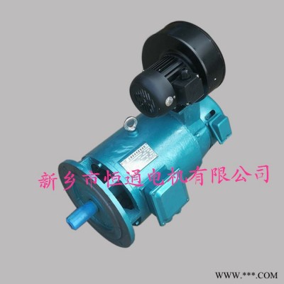 千业牌 YLJ112-10-4 B5 立式力矩电机带制动器刹车 YLJ112-6-4力矩电机连接减速机图5