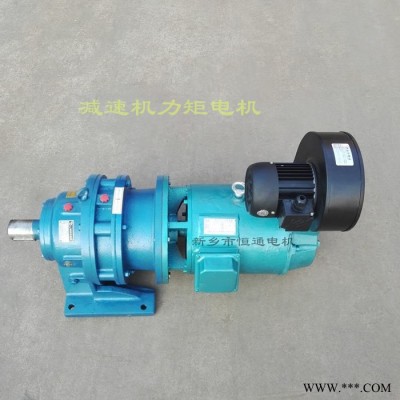 千业牌 YLJ112-10-4 B5 立式力矩电机带制动器刹车 YLJ112-6-4力矩电机连接减速机图1