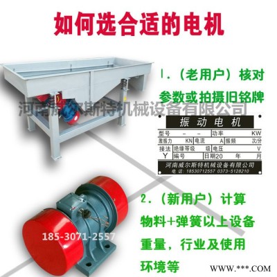 河南威尔斯特YZS/YZU卧式振动电机380v料仓振动筛三相异步YZO/TZD振打震动马达新乡振动电机厂家图5