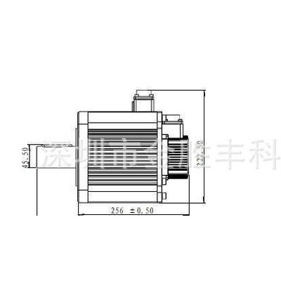 订做、4.5KW防水交流伺服电机、4.5KW防水交流伺服马达图2