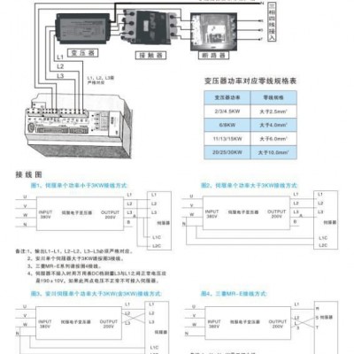 供应欧宇伺服电机专用三相电子变压器图1