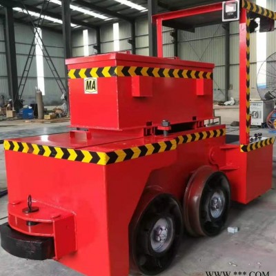 洛阳 变频电机车 柴油机电机 轨道小型运输车 新款矿用电机车图5