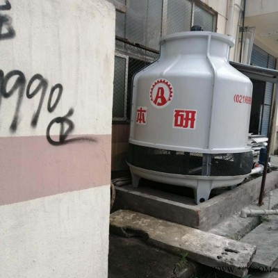 扬州仪征化工厂配套60T-200T圆形逆流冷却水塔 高强度玻璃钢板 PVC填料 轴流式风车组 可选配变频电机 上海冷水塔