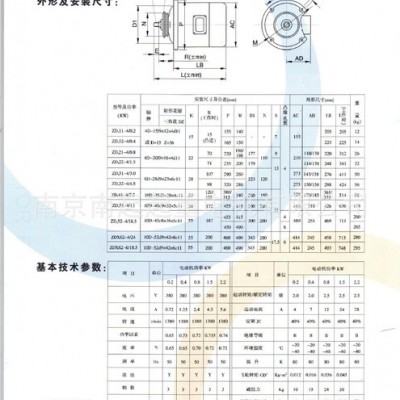 CD葫芦用变频电机、锥形转子电机、变频电机图1