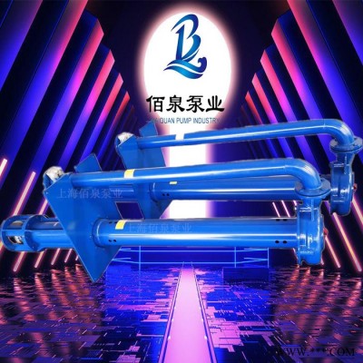 佰泉工厂 立式防爆渣浆泵-液下耐磨杂质泵 长杆定制排渣泵 配高品质防爆变频电机图4