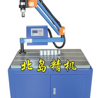 M3-M12电动攻牙机 攻丝机 自动攻丝机 进口伺服电机 垂直型 现货图2