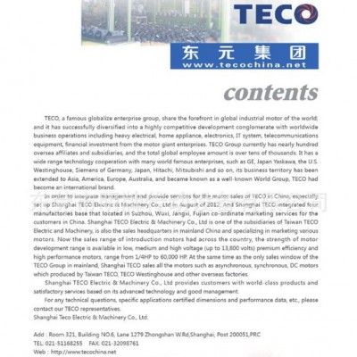 台湾TECO东元变频电机，东元刹车电机，AEVF VS QQ图1