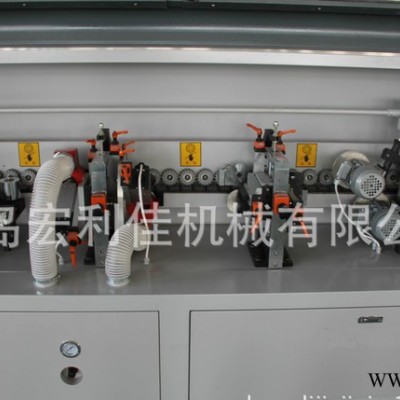 直销木工机械/半自动封边机  高速变频电机 修边+刮边+抛光图2