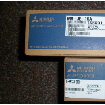 三菱伺服电机MR-JE-10A+HF-KN13BJ-S100带制动原装进口现货包邮图3