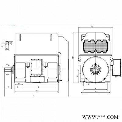 山东众泰防爆电机（威海众泰）YKK5005-4-630KW图6