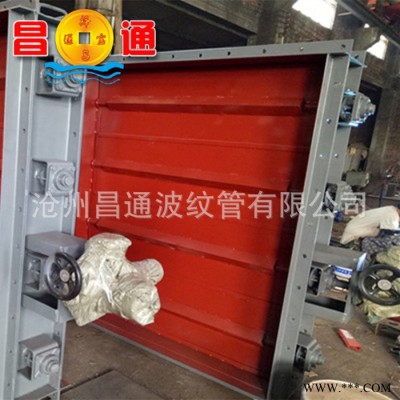 锅炉烟道耐高温电动调节型风门 单轴翻板加立筋 防爆电机蝶阀图1