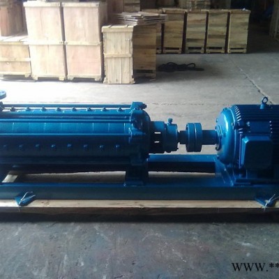 济宁东达DG46-50*9水泵配110KW防爆电机MD85-45*6 耐磨矿用泵图1