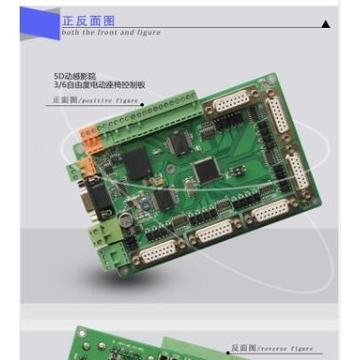 3/6自由度伺服电机电动缸动感平台欧拉角四元数运动控制卡V530图3