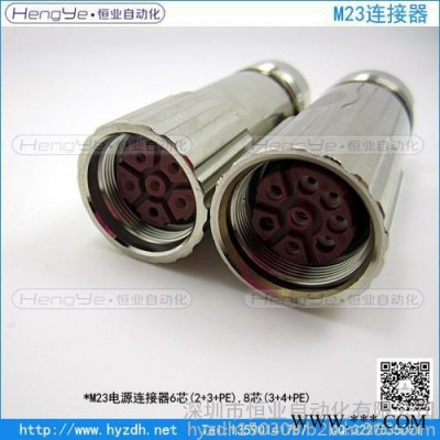 【深圳恒业】科尔摩根 伺服电机8芯电源12芯信号伺服电机M23插头插座图8