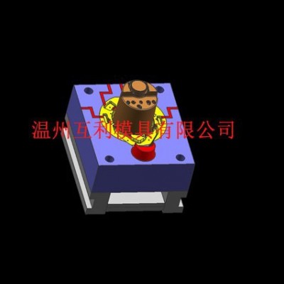 专业供应低压铸造 变频电机壳压铸模具加工直销批发商温州互利图8