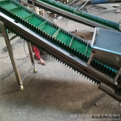 平板型上料机防爆电机 斜坡式输送机图2