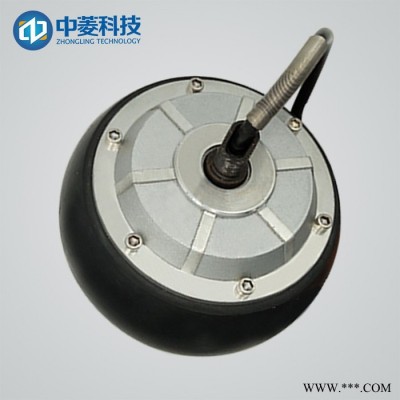 中菱科技4.5寸双轴机器人轮毂伺服电机驱动器 24V~48V AGV小车1024线编码器内置编码器无刷无齿专用轮毂电机图4