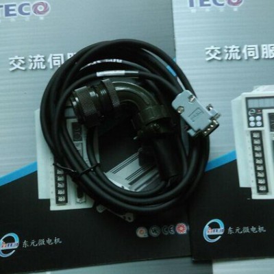 东元伺服电机大功率编码器线3米图2