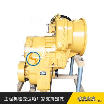江苏生产山工60装载机变速箱总成离合器壳以及变速箱外部端盖图4