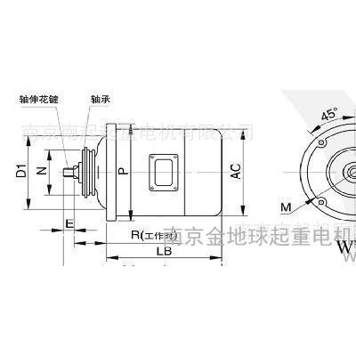 电机配件  锥形电机端盖 ZD41-4 7.5KW**