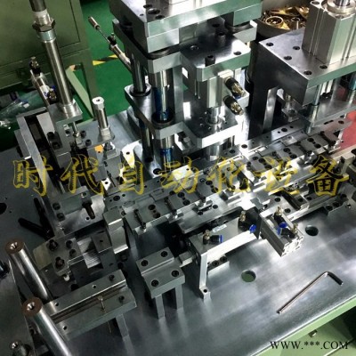 时代SD-370自动盖板机、自动插刷/压刷机370全自动端盖插刷机370自动端盖焊线机图4