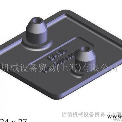 EC8 24x27 工业铝型材配件 塑料端盖图1