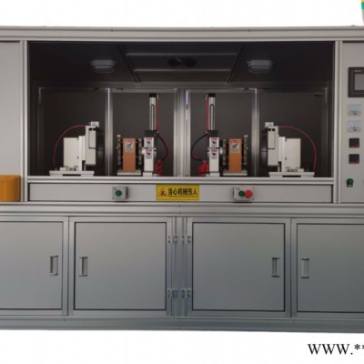 大流量滤芯端盖双端焊接机 傲昀厂家 AY-LXSTDH1640大流量端盖焊接机图2