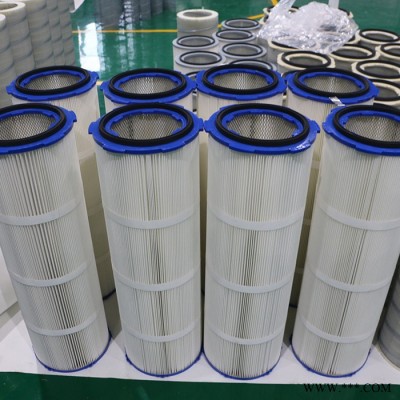 佳洁宝滤器 六耳端盖滤筒 覆膜滤筒 除尘设备 空气滤筒