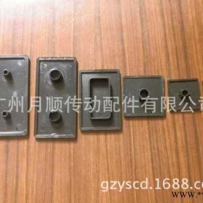 现货铝材封盖 大孔小孔铝材堵头  欧标国标铝型材端盖图2
