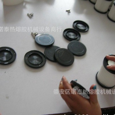 过滤器端盖密封热熔胶机图3