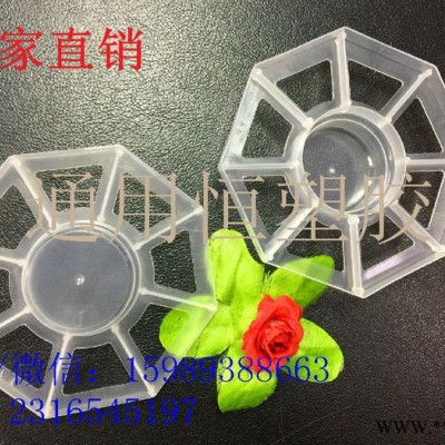 供应保鲜膜支架托架保鲜膜端盖透明八角形保鲜膜托架图3