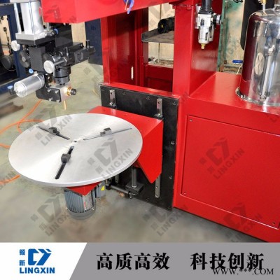 领新PU汽车滤芯端盖密封浇注机   发泡设备图2