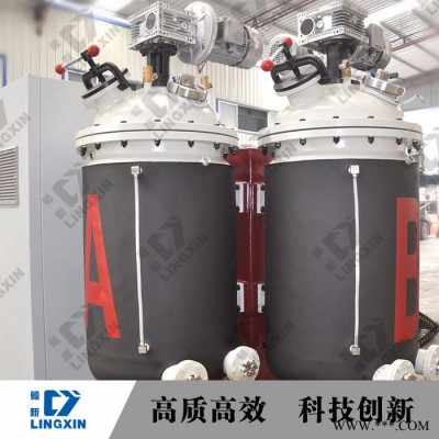 领新PU汽车滤芯端盖密封浇注机   发泡设备图3