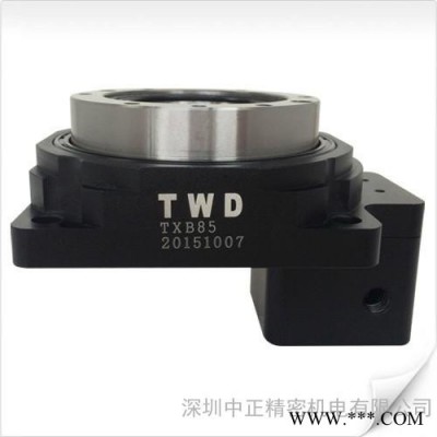 微型电动中空旋转平台TXB85（匹配伺服电机）精密中空旋转盘图5