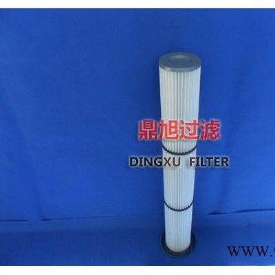 粉尘滤筒除尘滤芯红色注胶盖长期生产 异形端盖抗阻燃除尘滤筒图2