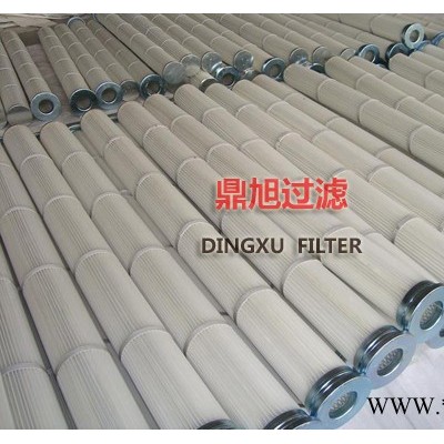 粉尘滤筒除尘滤芯红色注胶盖长期生产 异形端盖抗阻燃除尘滤筒图5